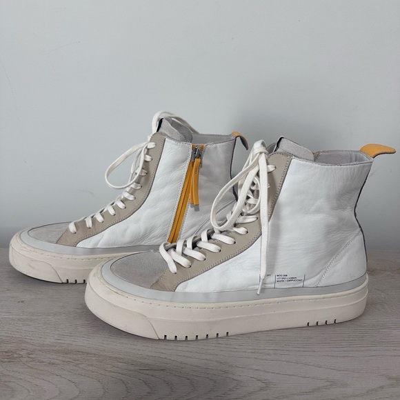 Oncept Lisbon High Top Leather Sneaker - Size 9.5 - Picture 5 of 14